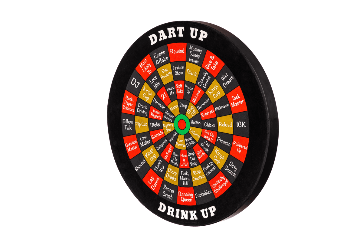 DartUp board cutout, isolated